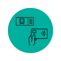 Tickets and fares icon